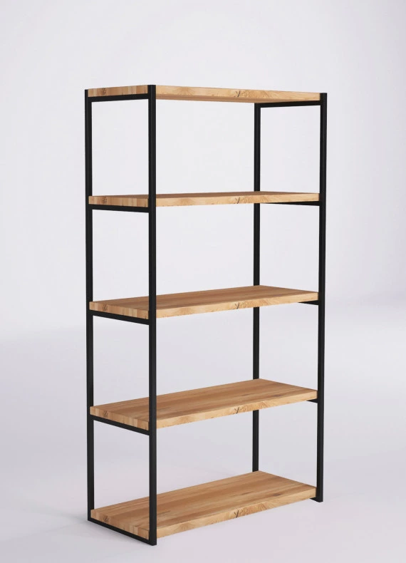Loft Regal aus Eiche 07