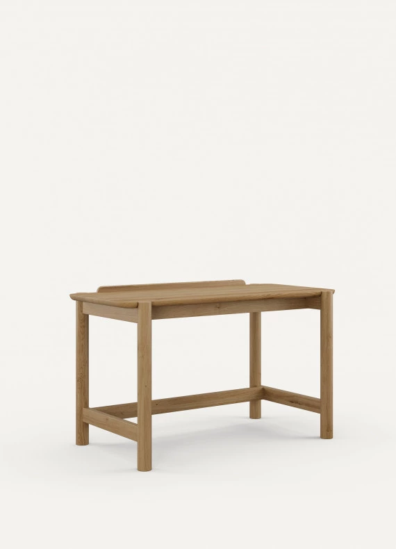 Schreibtisch aus Eiche Japandi Compact 01