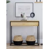 Loft Konsole aus Eiche 03