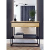 Loft Konsole aus Eiche 04