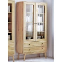 Vitrine aus Eiche Malaga 05 (2d 2s)