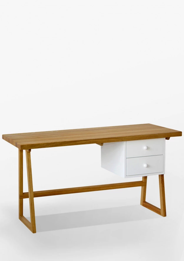 Schreibtisch/Sekretär in Eiche 01