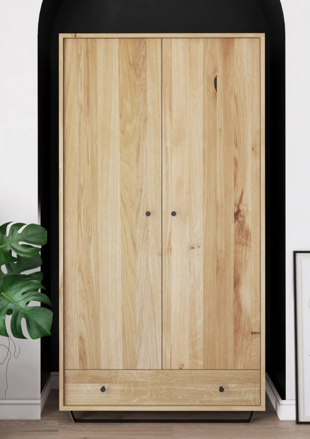 Eichenschrank Steel 01