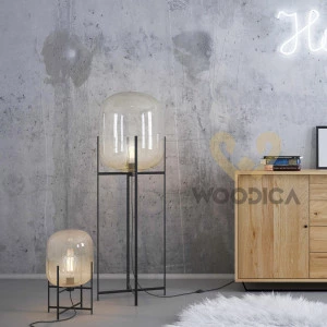 Kommode aus Eiche Steel 06 (4s 2d)