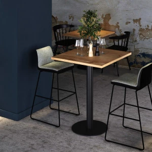 Hoche Bistro Tisch aus Eiche