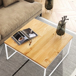 Couchtisch aus Eiche Ław04