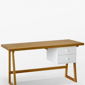 Schreibtisch/Sekretär in Eiche 01