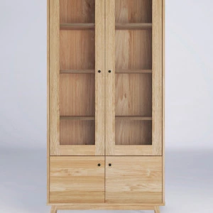 Vitrine aus Eiche Malaga 04 (2d 2d)