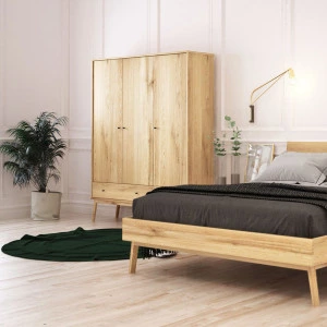 Eichenschrank Malaga 02 3d2s