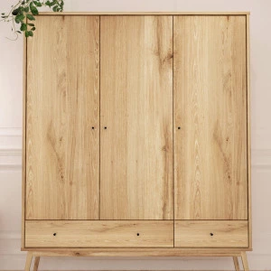 Eichenschrank Malaga 02 3d2s