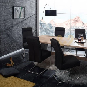 Gepolsterter Stuhl mit Metallbeinen NK-30