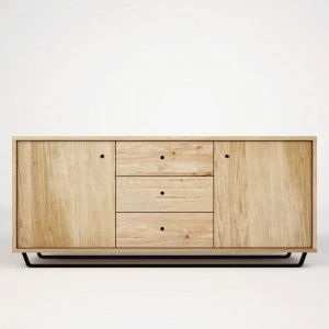 Kommode Eiche Steel 05 (3s 2d)