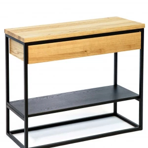 Loft Konsole aus Eiche 04