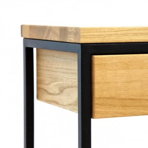 Loft Konsole aus Eiche 03