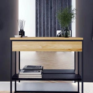Loft Konsole aus Eiche 04
