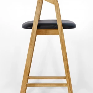 Gepolsterter Barstuhl aus Eiche NK-50mc Hocker