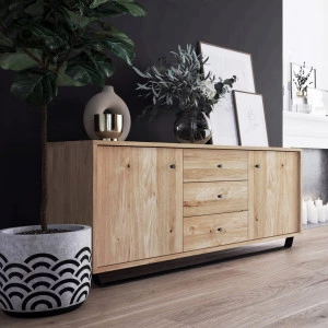 Kommode Eiche Steel 05 (3s 2d)