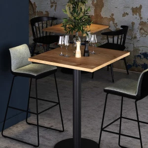 Hoche Bistro Tisch aus Eiche