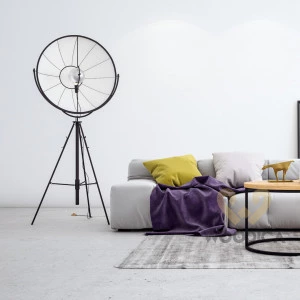 Rundlicher Couchtisch SET aus Eiche Law03 Ø58+Ø75