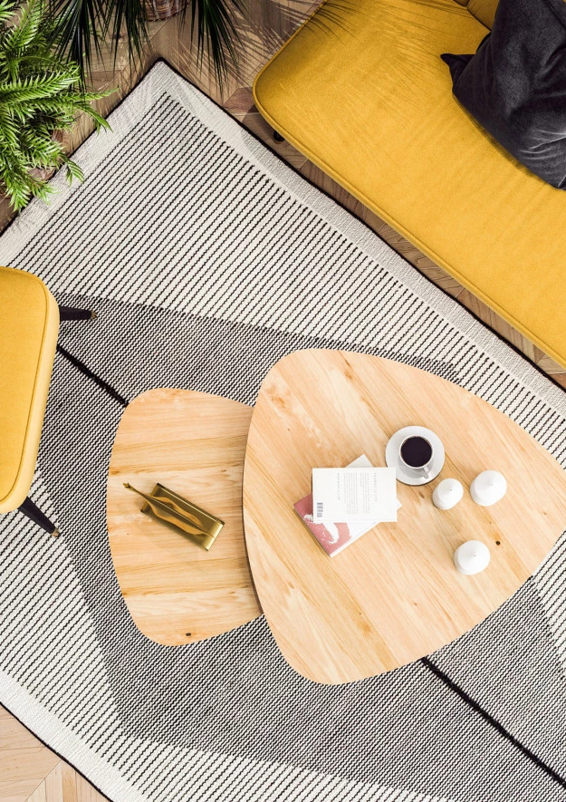 Couchtisch SET aus Eiche Law25