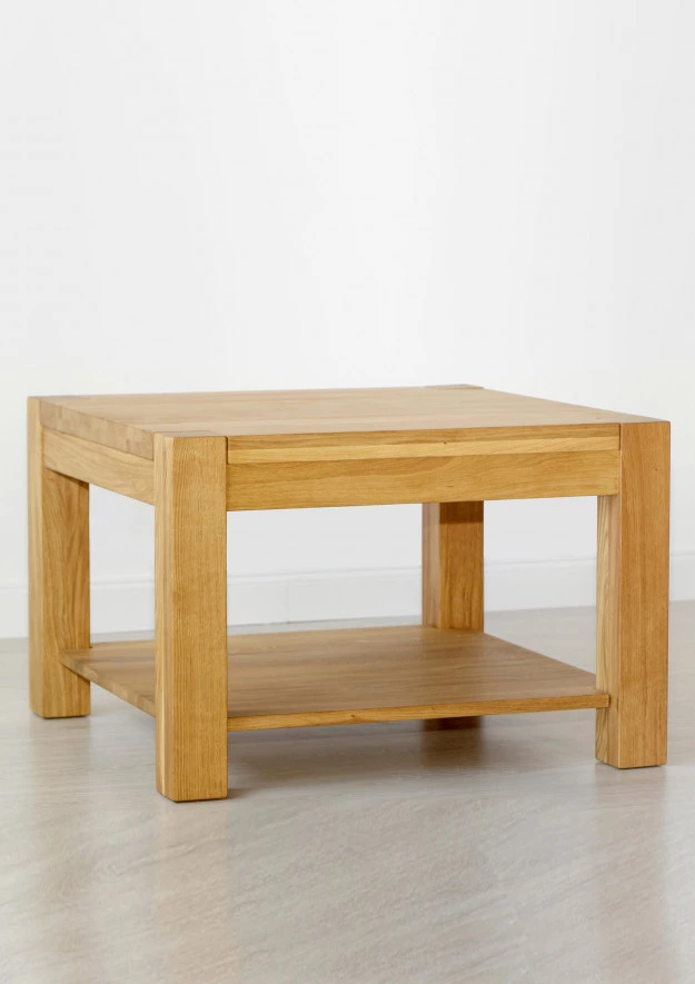 Couchtisch aus Eiche Quadrat Law02