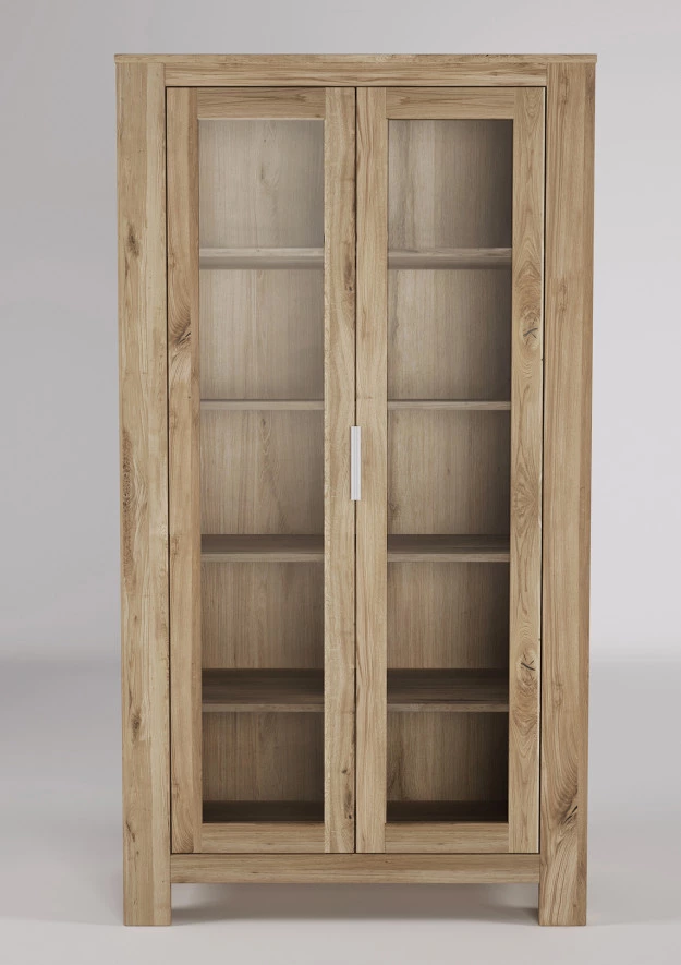 Vitrine aus Eiche Vernalis 02