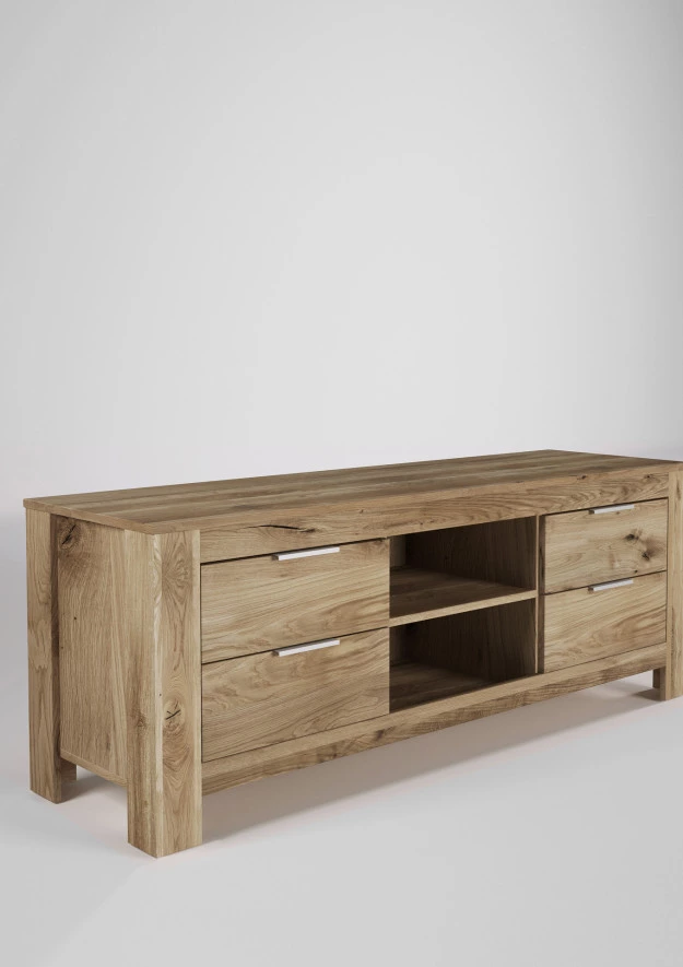 RTV-Schrank aus Eiche Vernalis 02