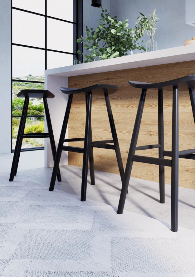 Stuhl aus Buche NK-42 Hocker