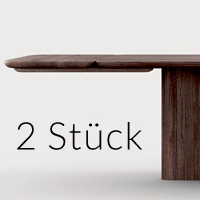 zwei Zusatzplatten 100 x 50 cm Dicke 4 cm Ebenholz +883 €