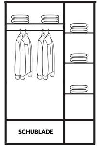 Schrank Malaga 02 Version B +133 €