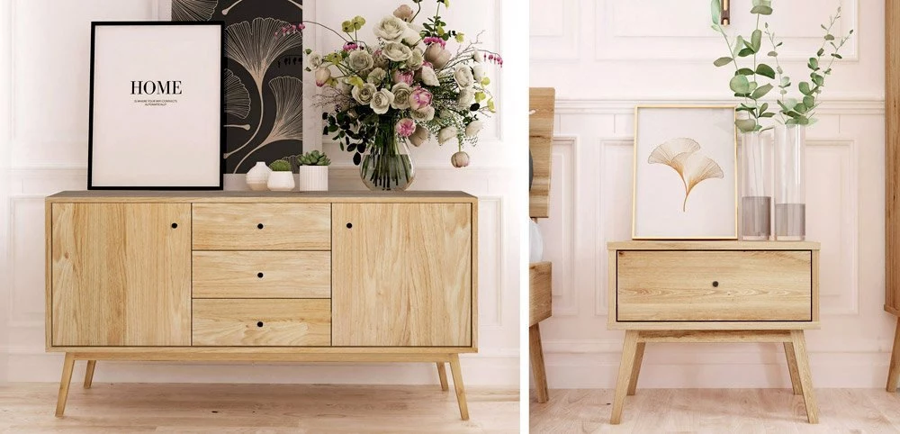 Kommoden aus Eiche Malaga