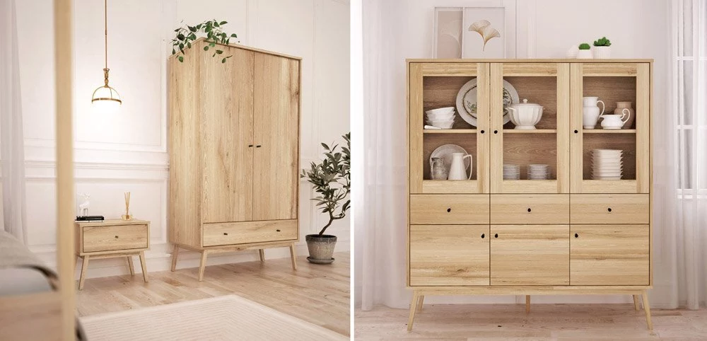 Eiche Anrichten Malaga