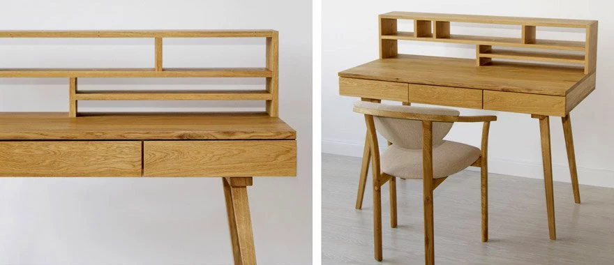 Holzschreibtische 100% Holz