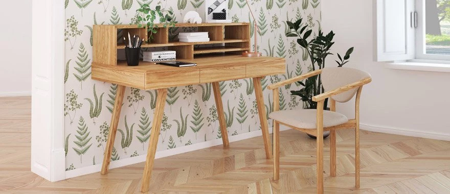 Holzschreibtische 100% Holz