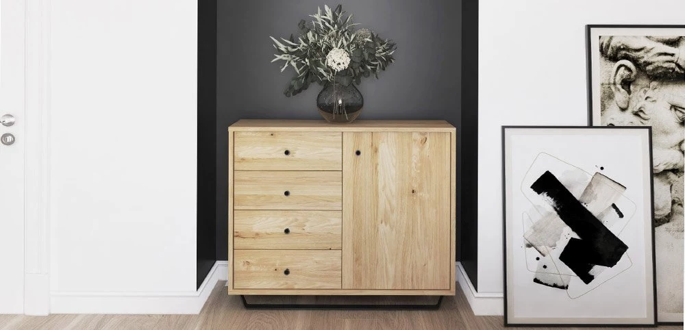Kommoden aus Eiche Steel