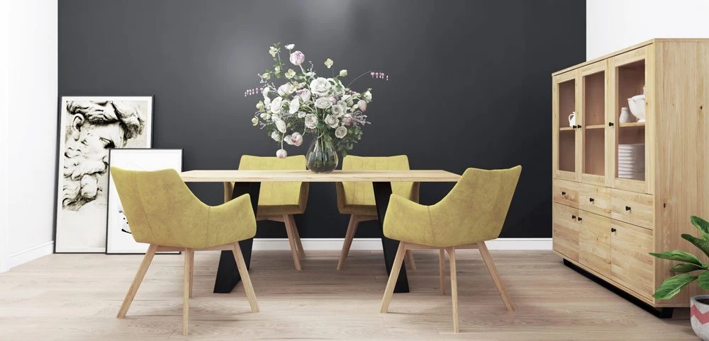 Eichenholztische für Ess- oder Wohnzimmer 100% Massivholz 