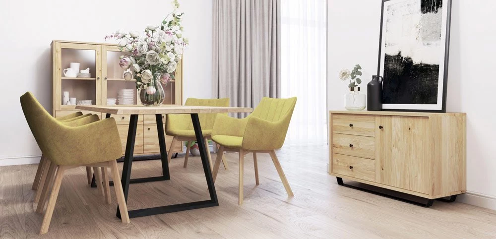 Eichenholztische für Ess- oder Wohnzimmer 100% Massivholz 